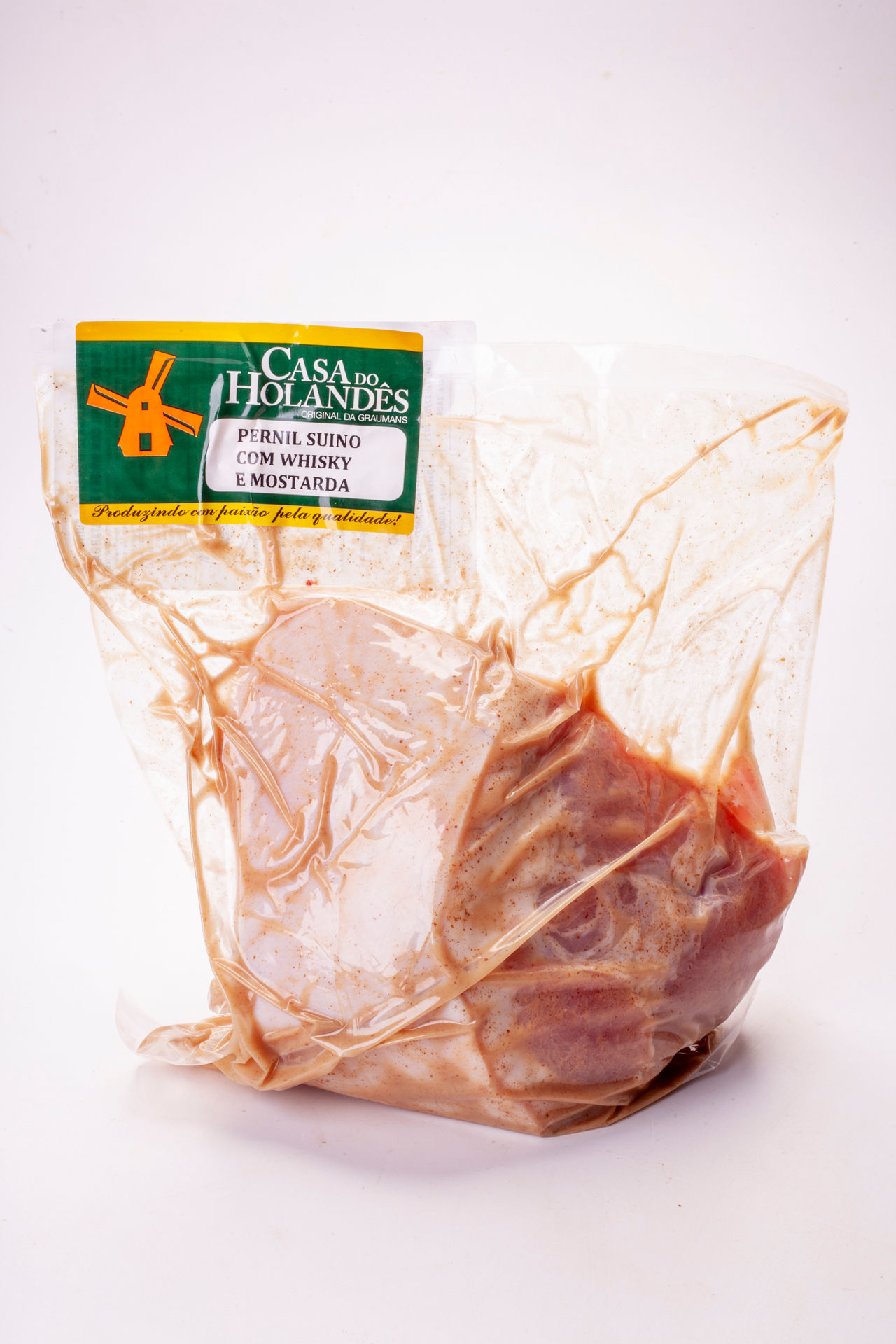 Pernil Com Whisky E Mostarda