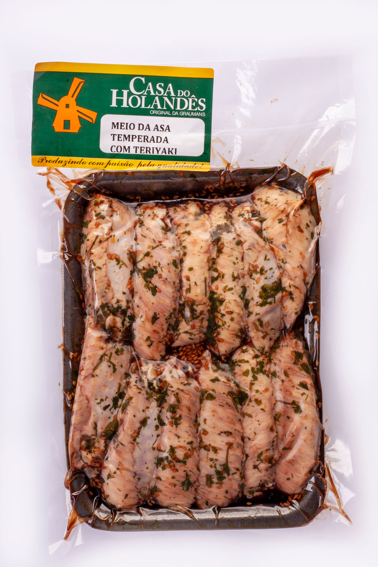 Meio da Asa com Molho Teriyaki