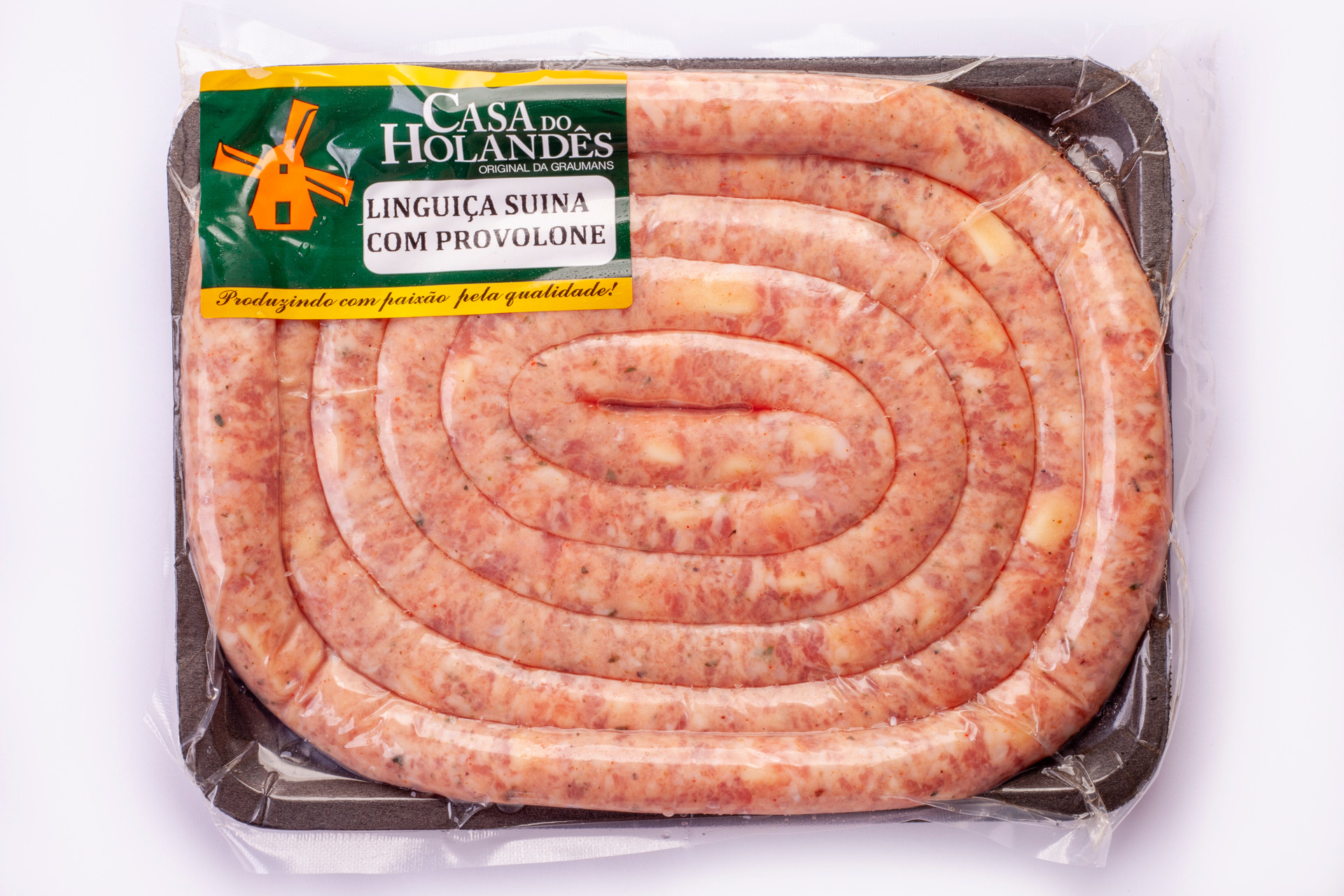 Linguiça Suína Com Queijo Provolone