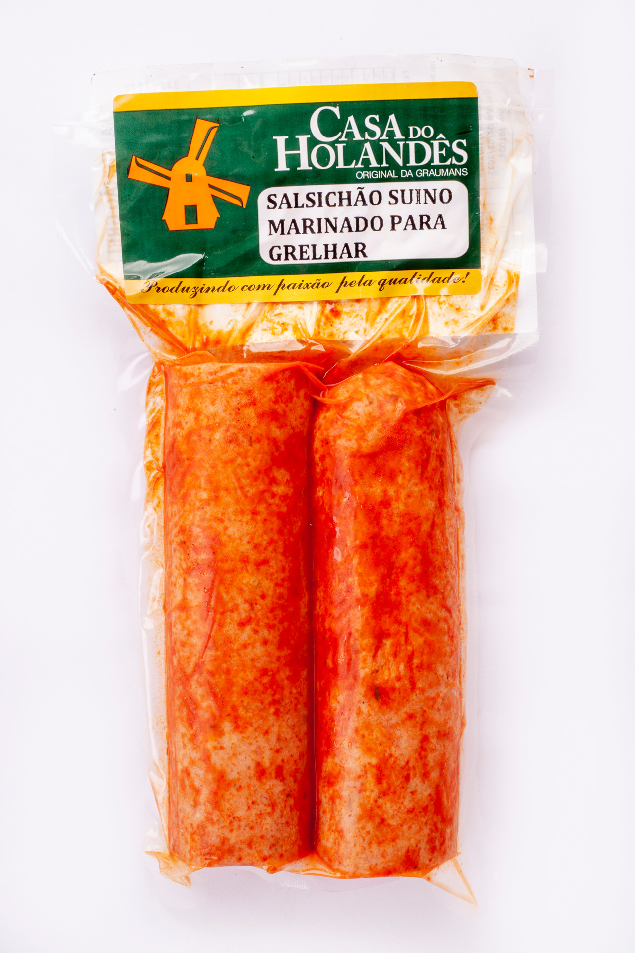 Salsichão Grelhado Marinado na Páprica Doce