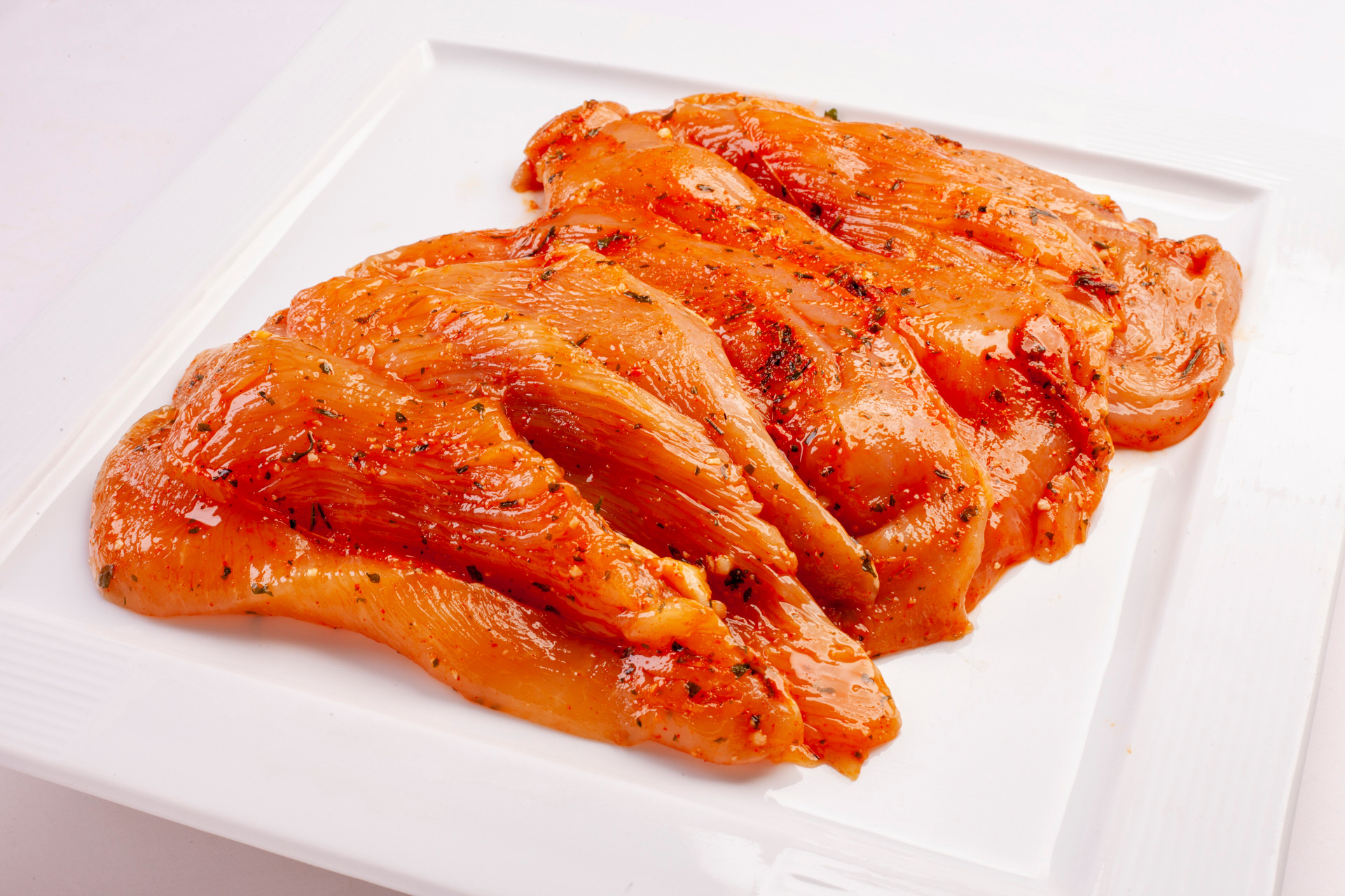 Bife Filé do Peito com Páprica Doce