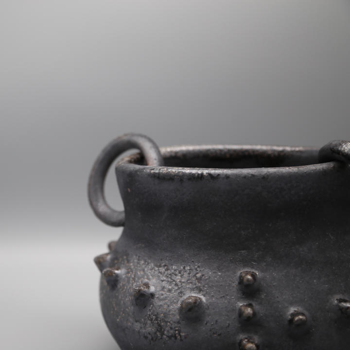 Coil-built vessel, soda-fired, 2021