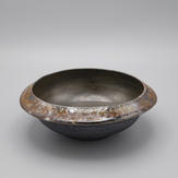 Saucer Bowl, soda-fired stoneware