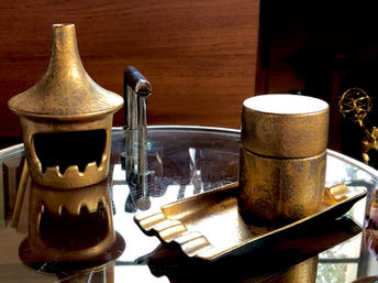 Sascha Brastoff Smoking Set