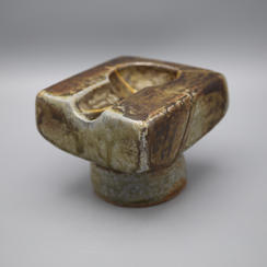 Soda-fired Tray with Kintsugi