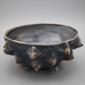 Mace Bowl, Small, soda-fired stoneware