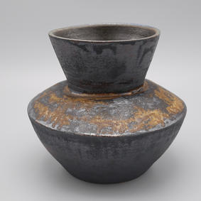 Vessel, soda-fired stoneware
