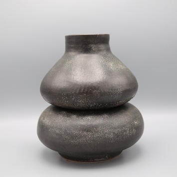 Duplex Vase, with flower frog, 3 pieces