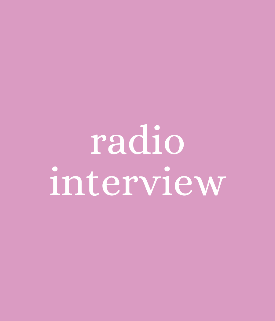 intrerview with KUHF Houston Matters 