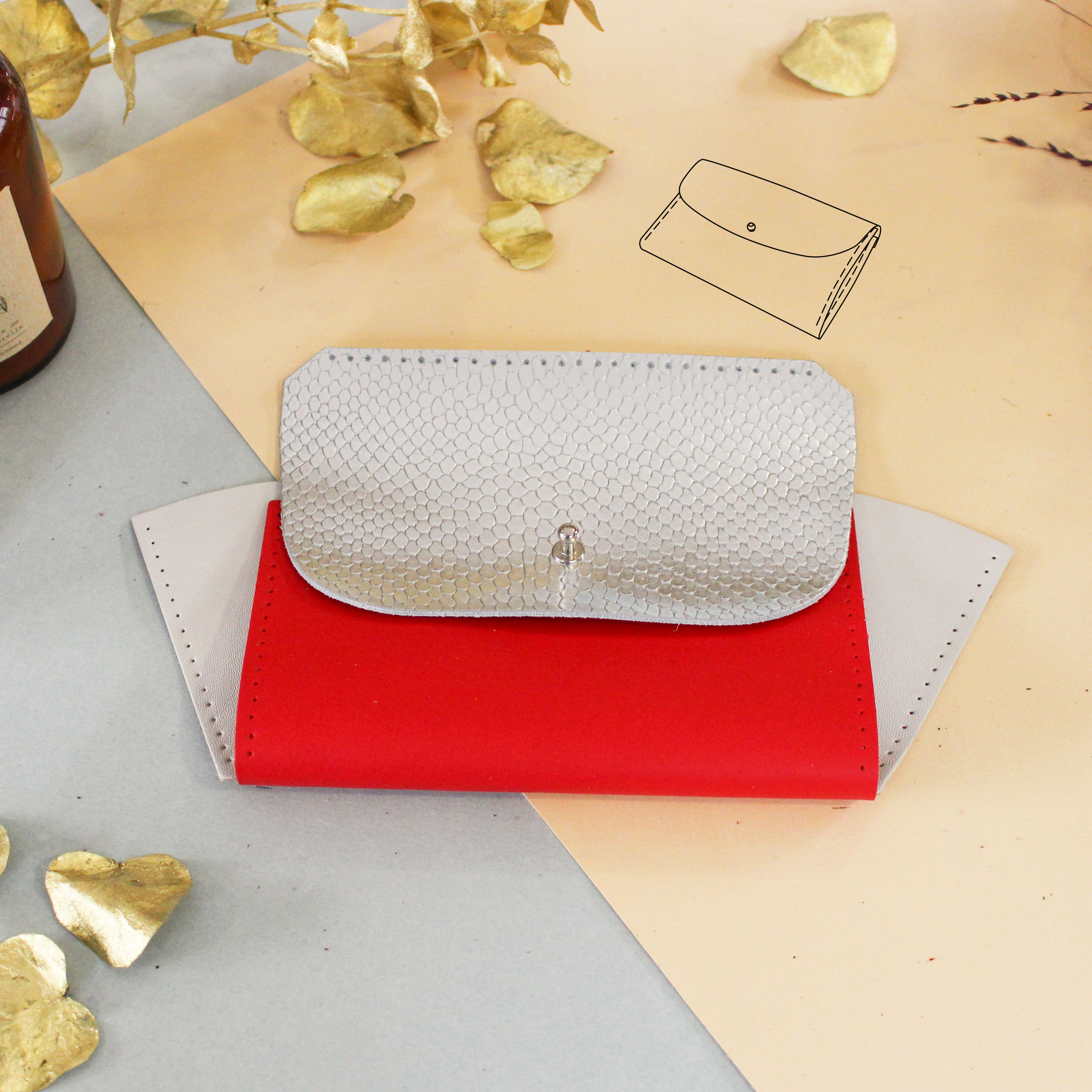 KIT PORTEFEUILLE - "Tour du London Eye à Londres"