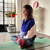 Maria Luisa l'insegnante di Vinaysa Yoga