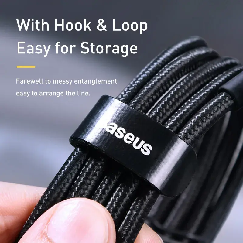 Miniatura: Baseus 100W USB C to USB Type C Cable for MacBook