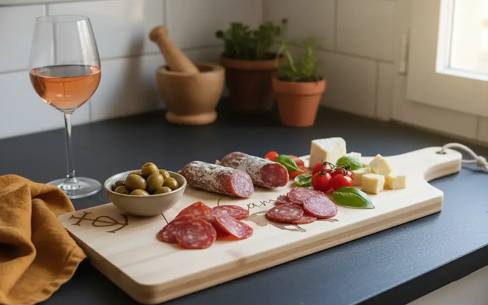 Miniature : Planche Apéritif en Bambou "La Camargue"