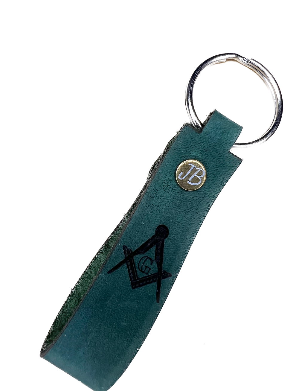 Thumbnail: Crazy Horse Leather Key Chain 18 mm (1 - 8 pack)