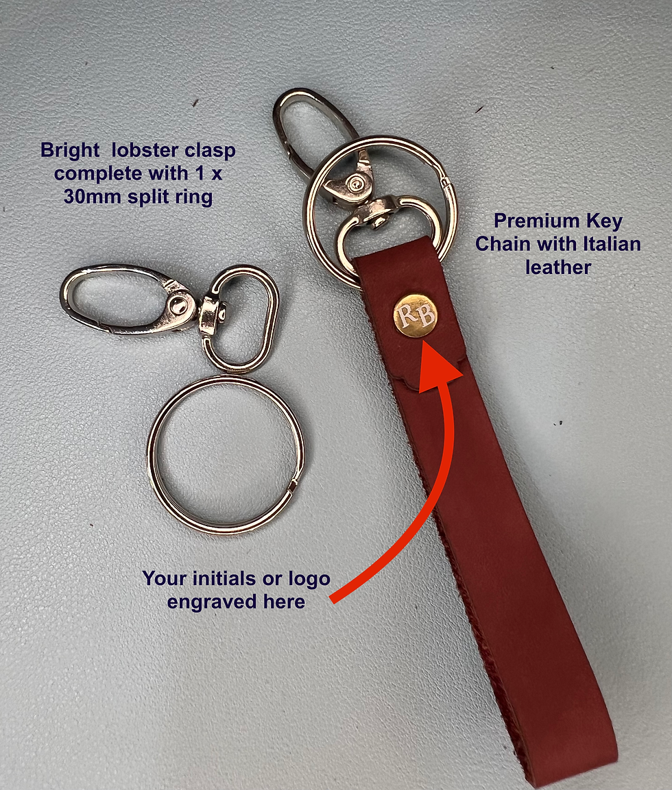 Thumbnail: Premium Leather Key Chains (pack of 10)