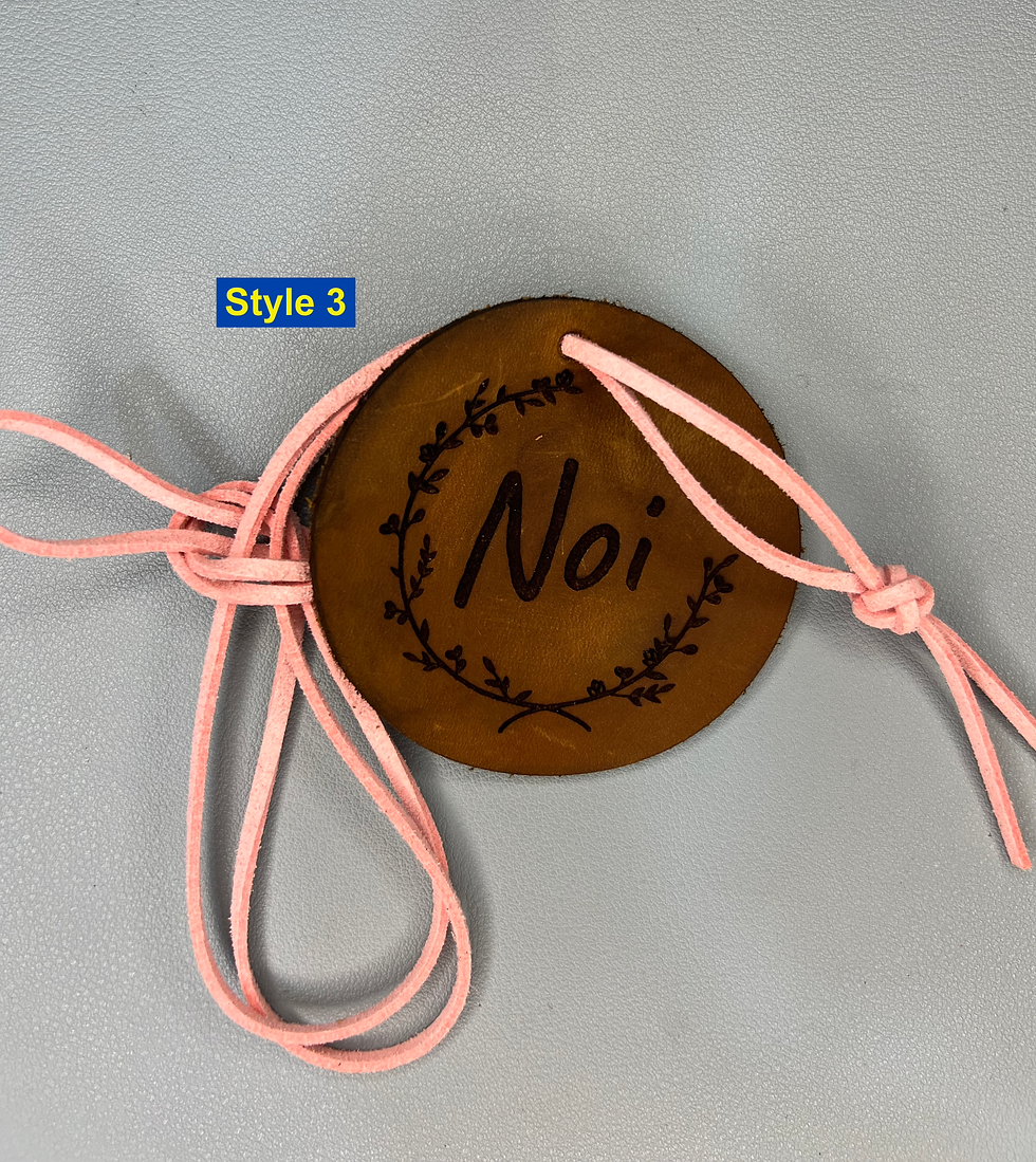 Thumbnail: Leather Bag Tags