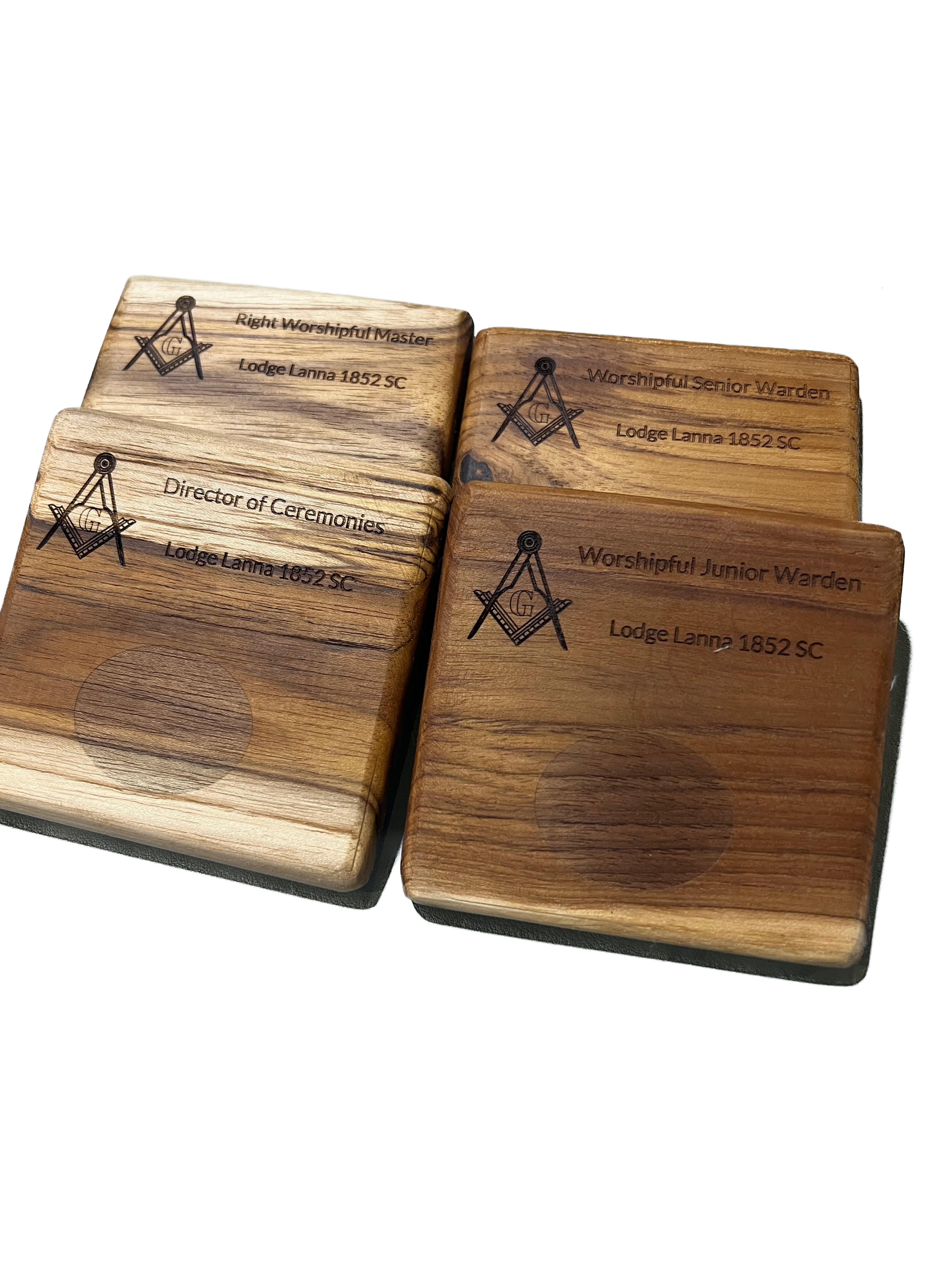 Festive Board Gavel Blocks