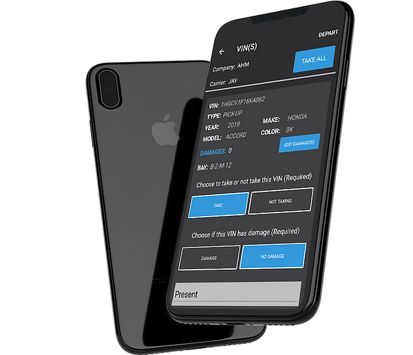 transportation app development example by Denovo Studios