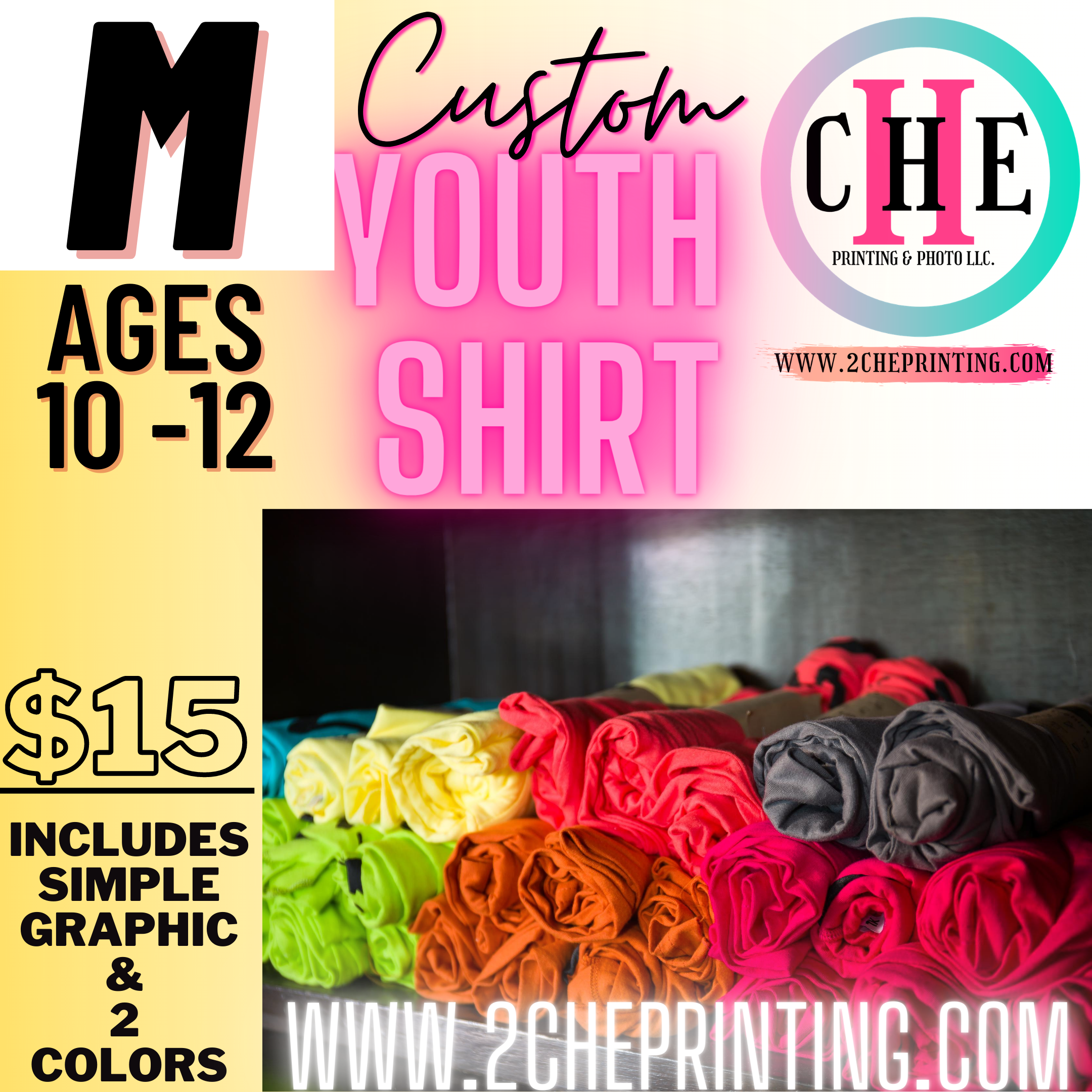 Medium Custom Youth Shirt