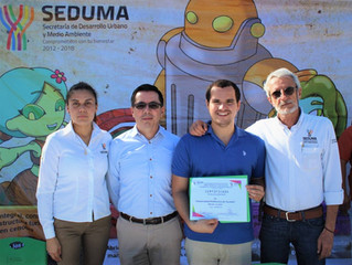 La UPY, primera institución de educación superior de Yucatán certificada por SEDUMA como "Escue