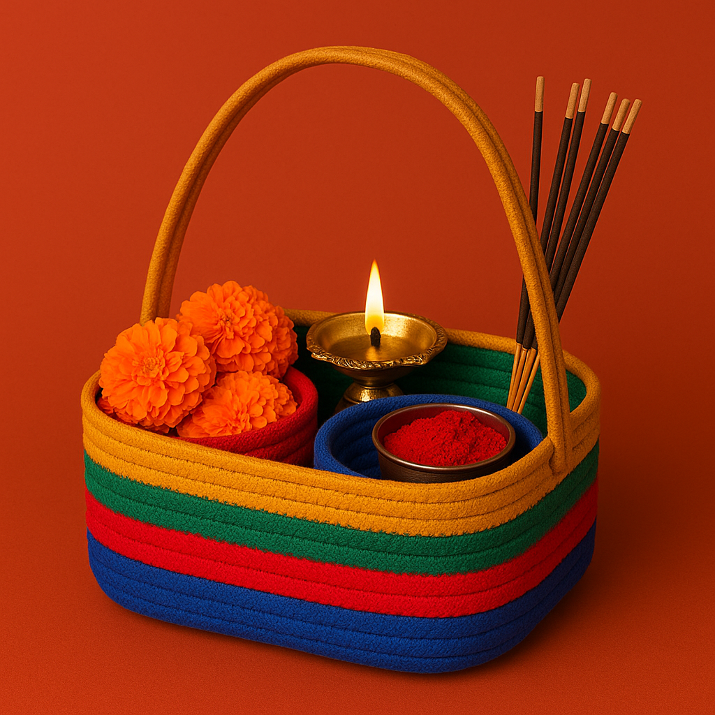Sectioned Pooja Essential 