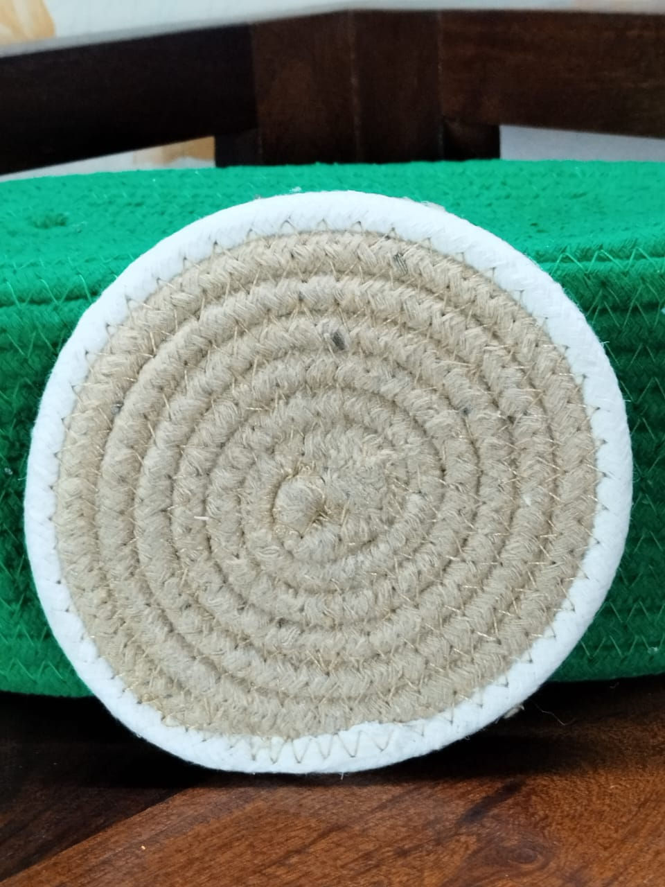 Thumbnail: Round Cotton Rope Coasters