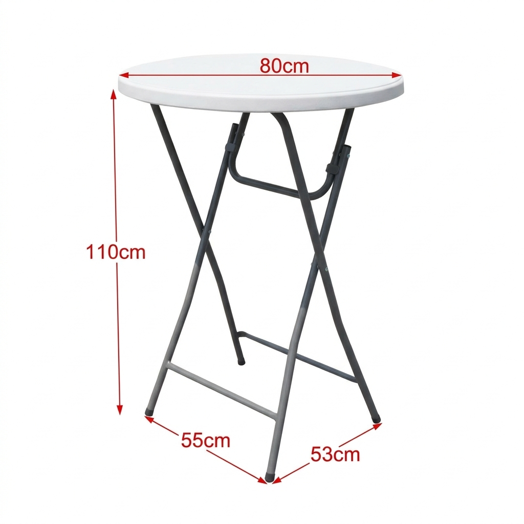 Folding Bar-Height Table