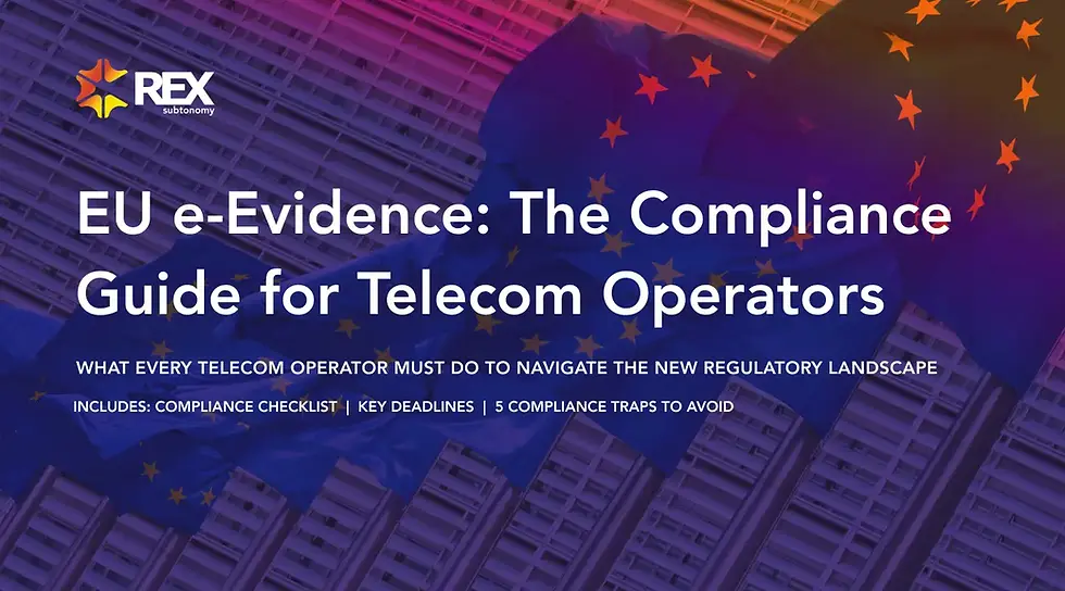 EU e-evidence guide cover page