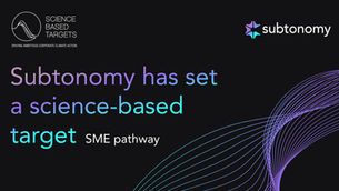 Subtonomy Sets Emission Reduction Targets through SBTi