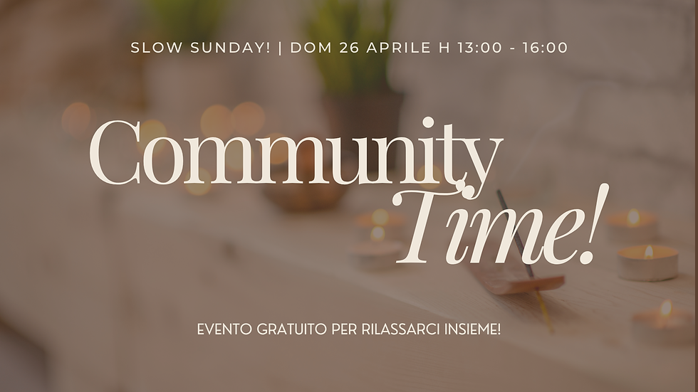 𖠿 SLOW SUNDAY • Community Time!