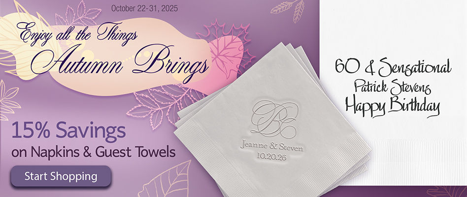 Napkin & Guest Towel Sale