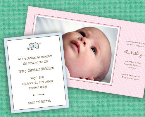 Birth Announcements