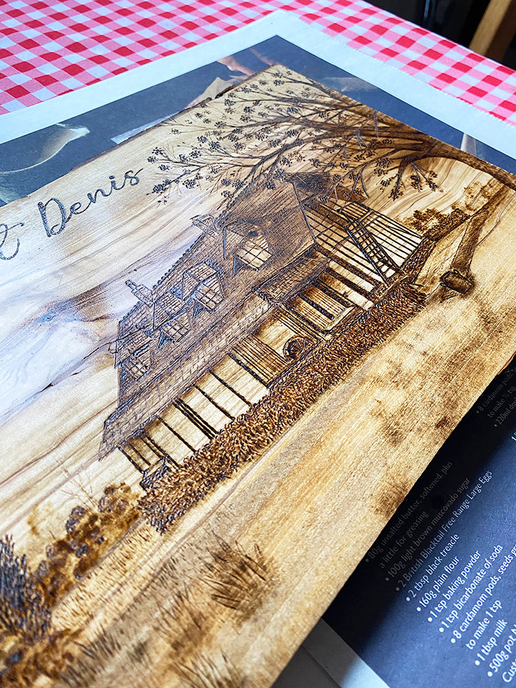 LBSD house detail varnished