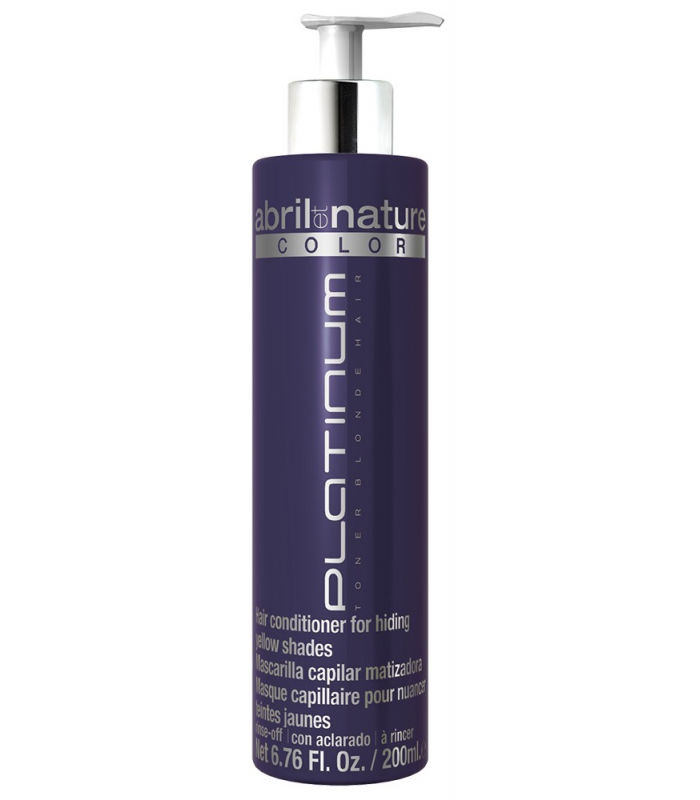 ABRIL ET NATURE PLATINUM TONER BLONDE HAIR 200 ML.
