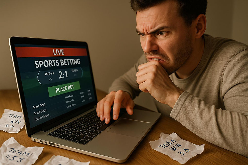 5 Psychological Traps in Live Prop Betting