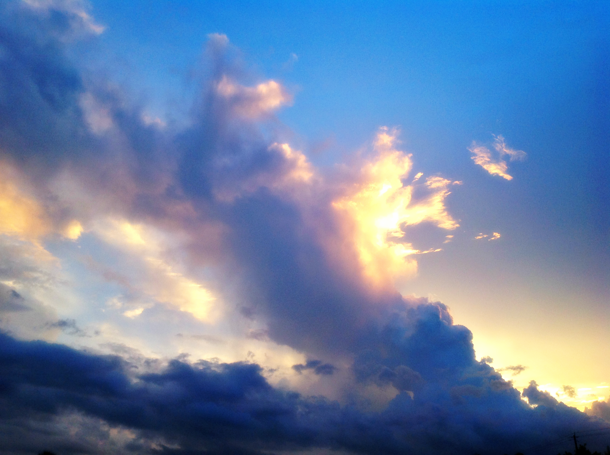 Storm Cloud Meets Sunshine