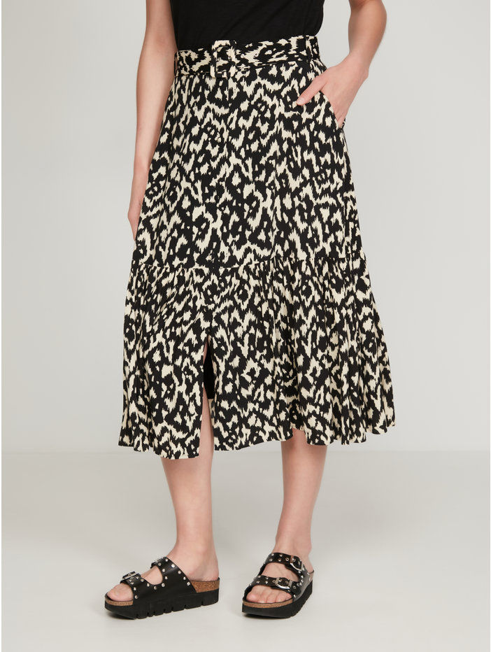 Thumbnail: Sonder Studio Ikat Midi Skirt