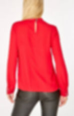 Thumbnail: Red Cut-Out Neck Detail Top
