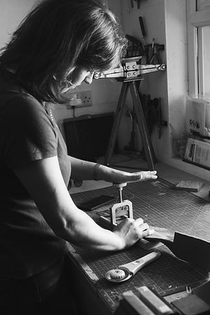 owner cutting felts