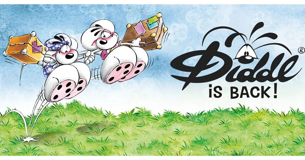 Die Diddl-Maus erfährt in Frankreich ein Comeback