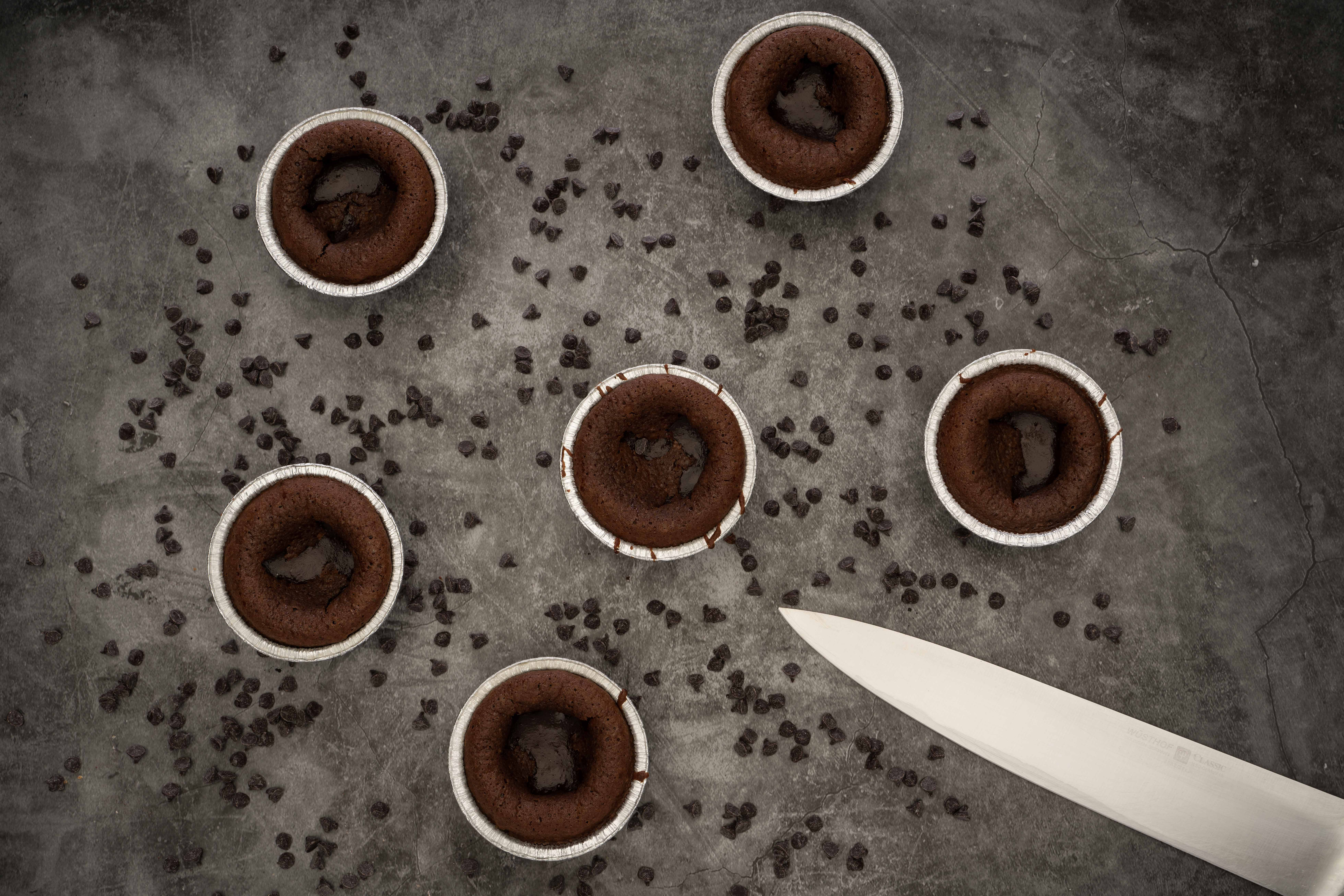 Coeur coulant au chocolat (10 pièces)