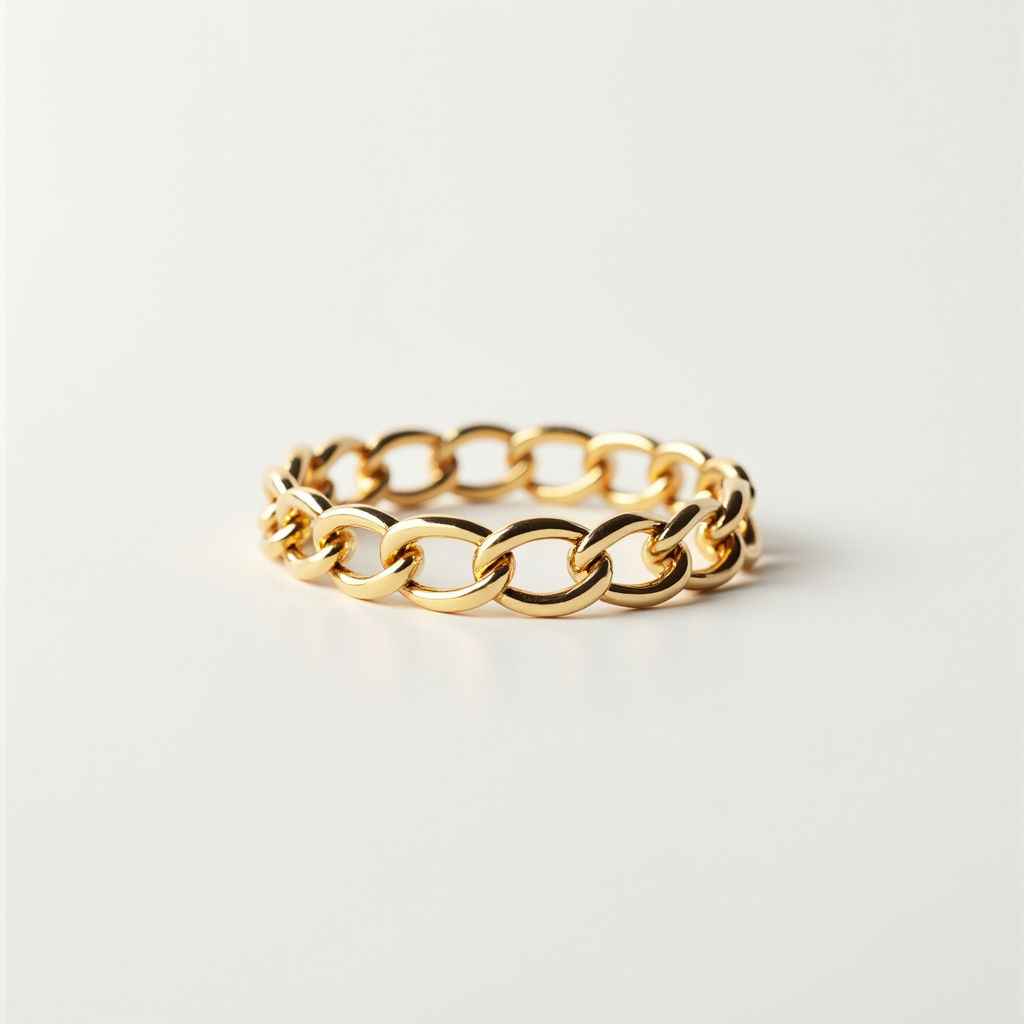 Pulseira Elos Dourados