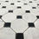 Thumbnail: Honed Carrara & Nero Marquina Marble 48mm Octagon Mosaic