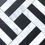 Thumbnail: Honed Carrara & Nero Marquina Marble 'Zulu' Weave Mosaic