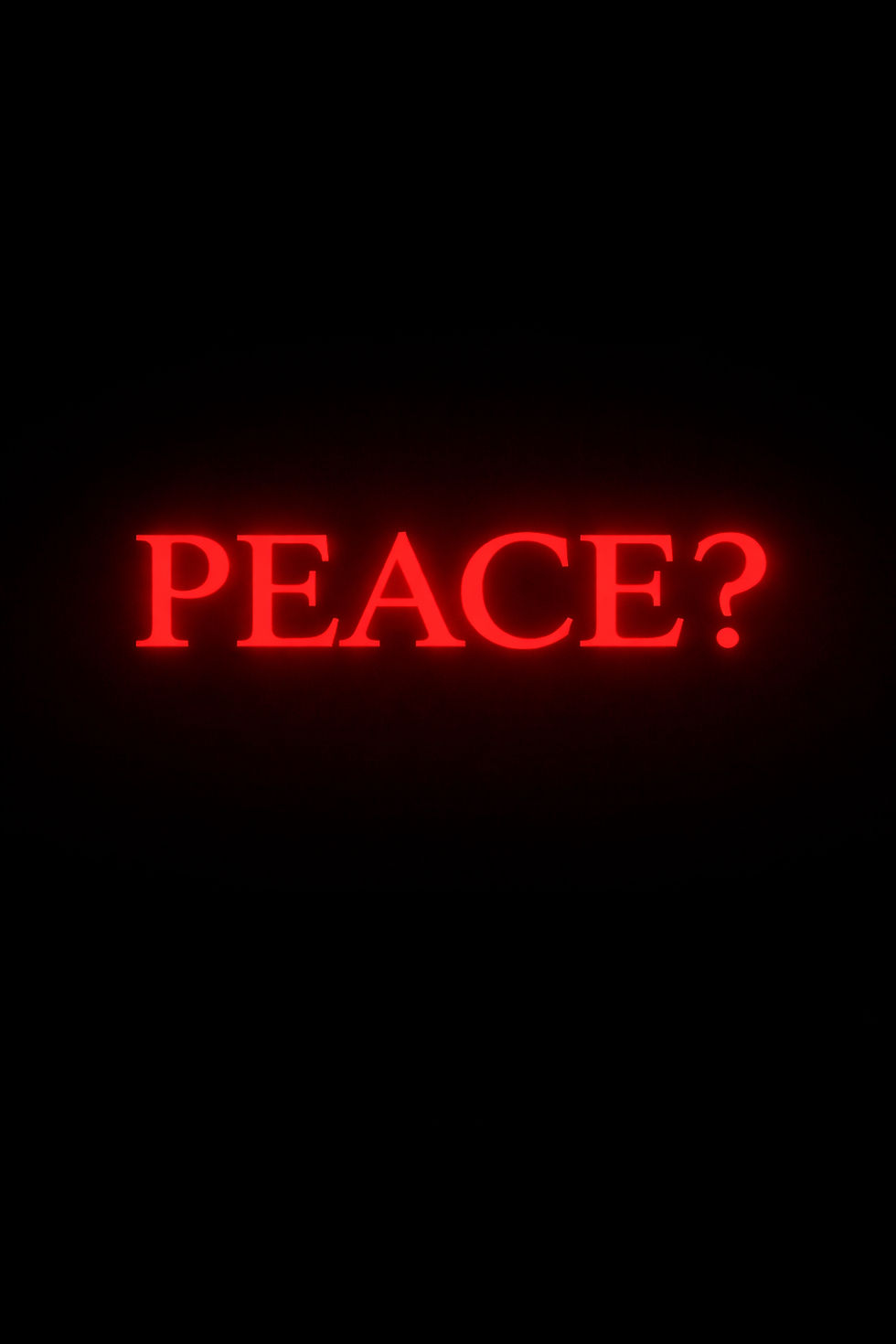 “PEACE?” by HZPROD