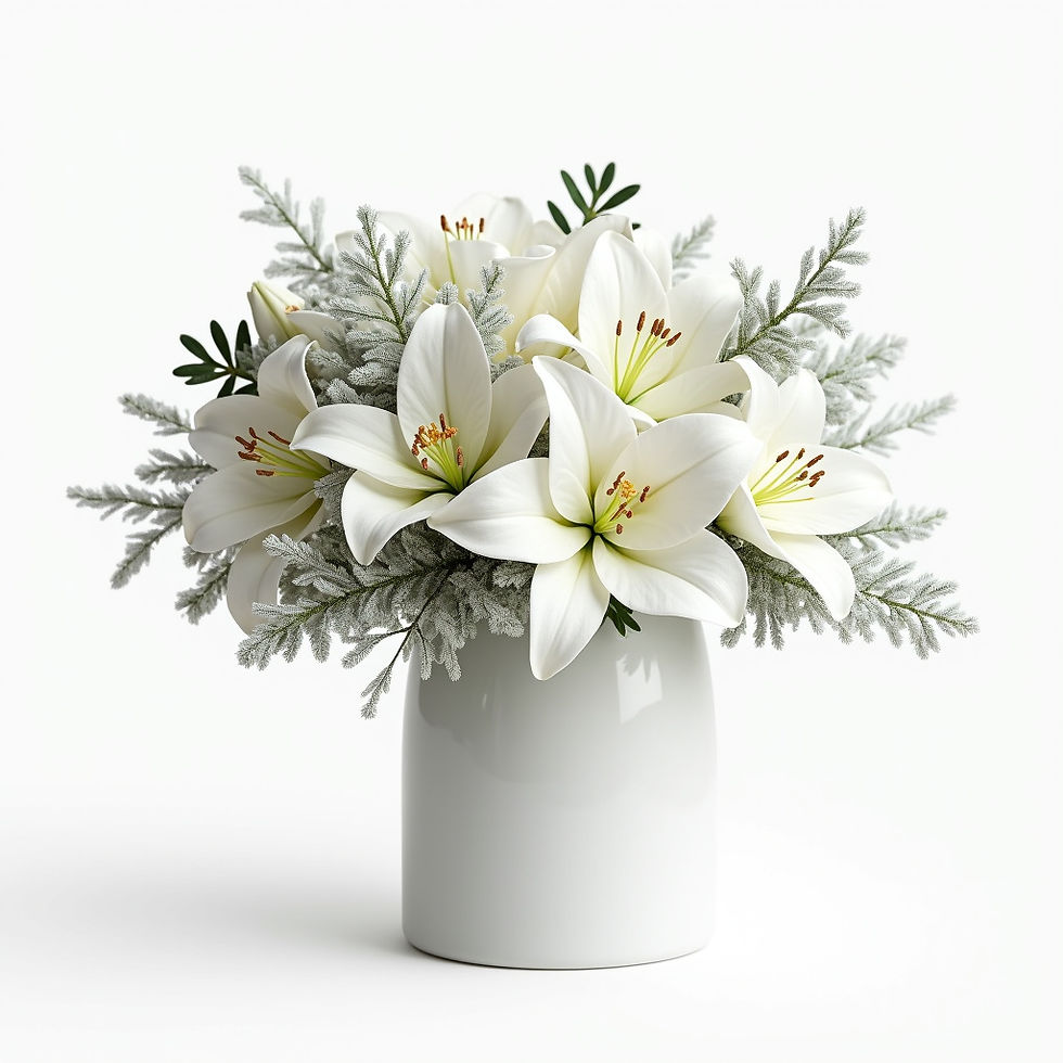 Winter White Arrangement