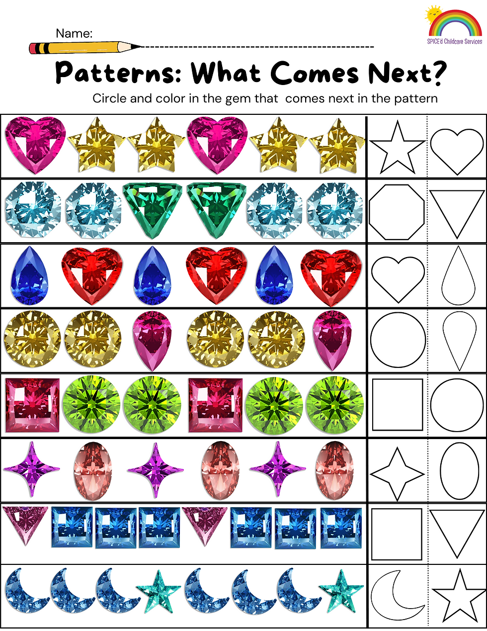 Early Years Math Worksheets 