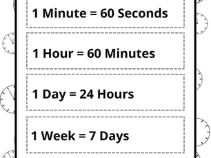 All About Time: Comprehensive worksheets for children