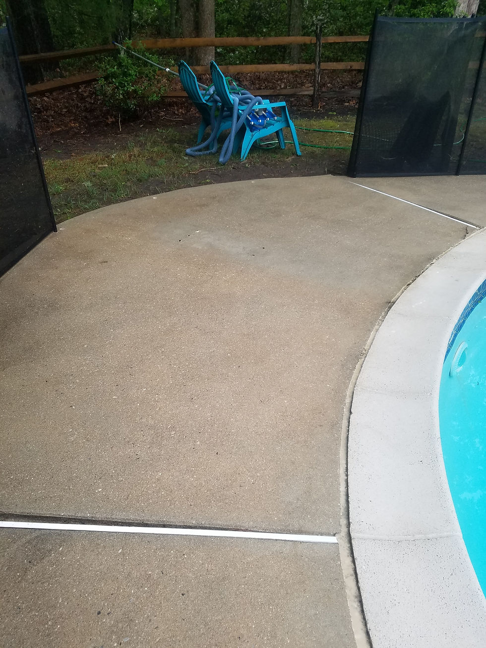 pw pool suround after