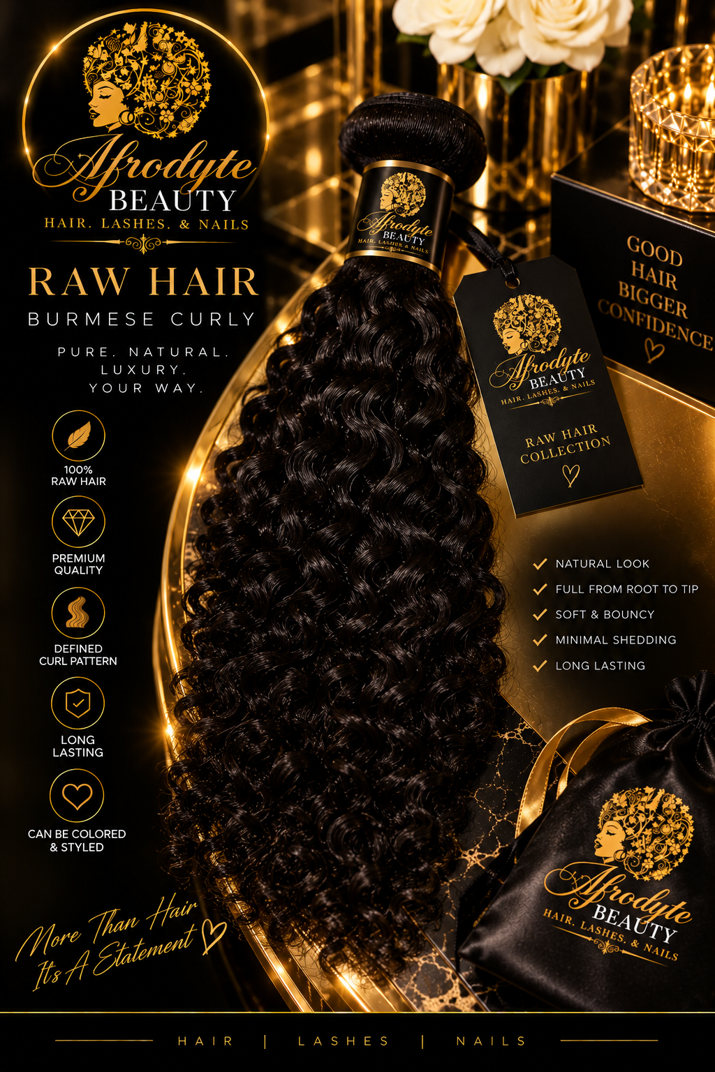 Raw-Burmese Curly